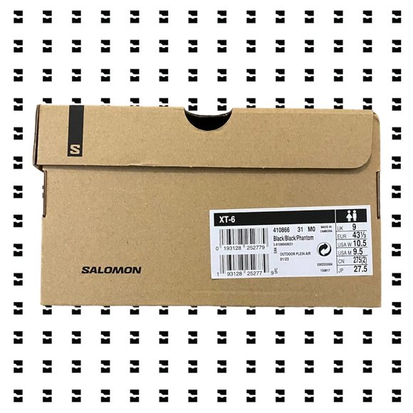 Salomon XT-6 Black 2023 Size 9.5 US M - Picture 7 of 8